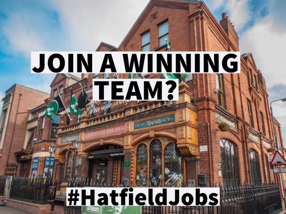 Belfast's Oldest BarSports BarRestaurant The Hatfield, Belfast